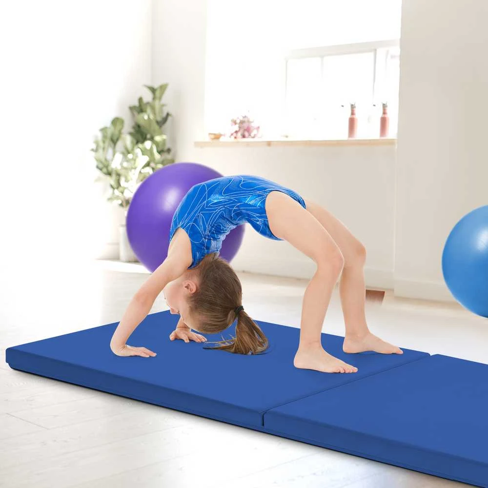 Promotions Gimnastikos kilimėlis, 182.9x61x4 cm, Mėlynas