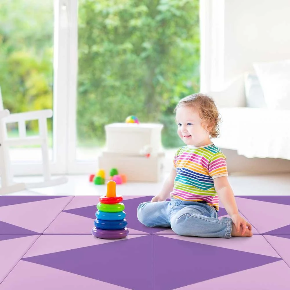 Promotions Gimnastikos kilimėlis, 240x117x5 cm, Rožinė Violetinė