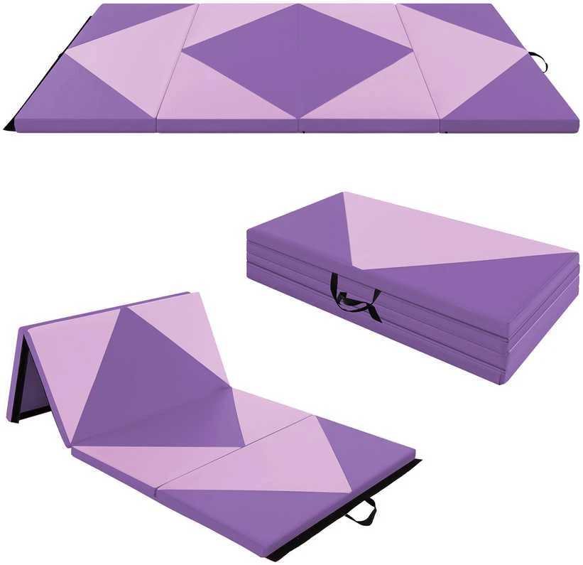 Promotions Gimnastikos kilimėlis, 240x117x5 cm, Rožinė Violetinė