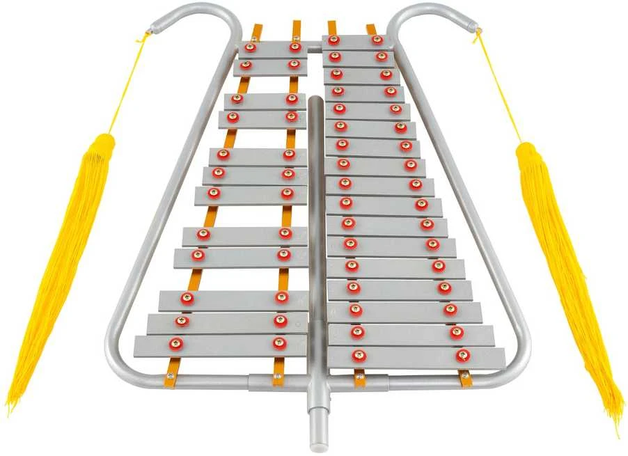 Promotions Glockenspiel mušamųjų rinkinys, 60-108x47x7 cm, sidabro spalvos