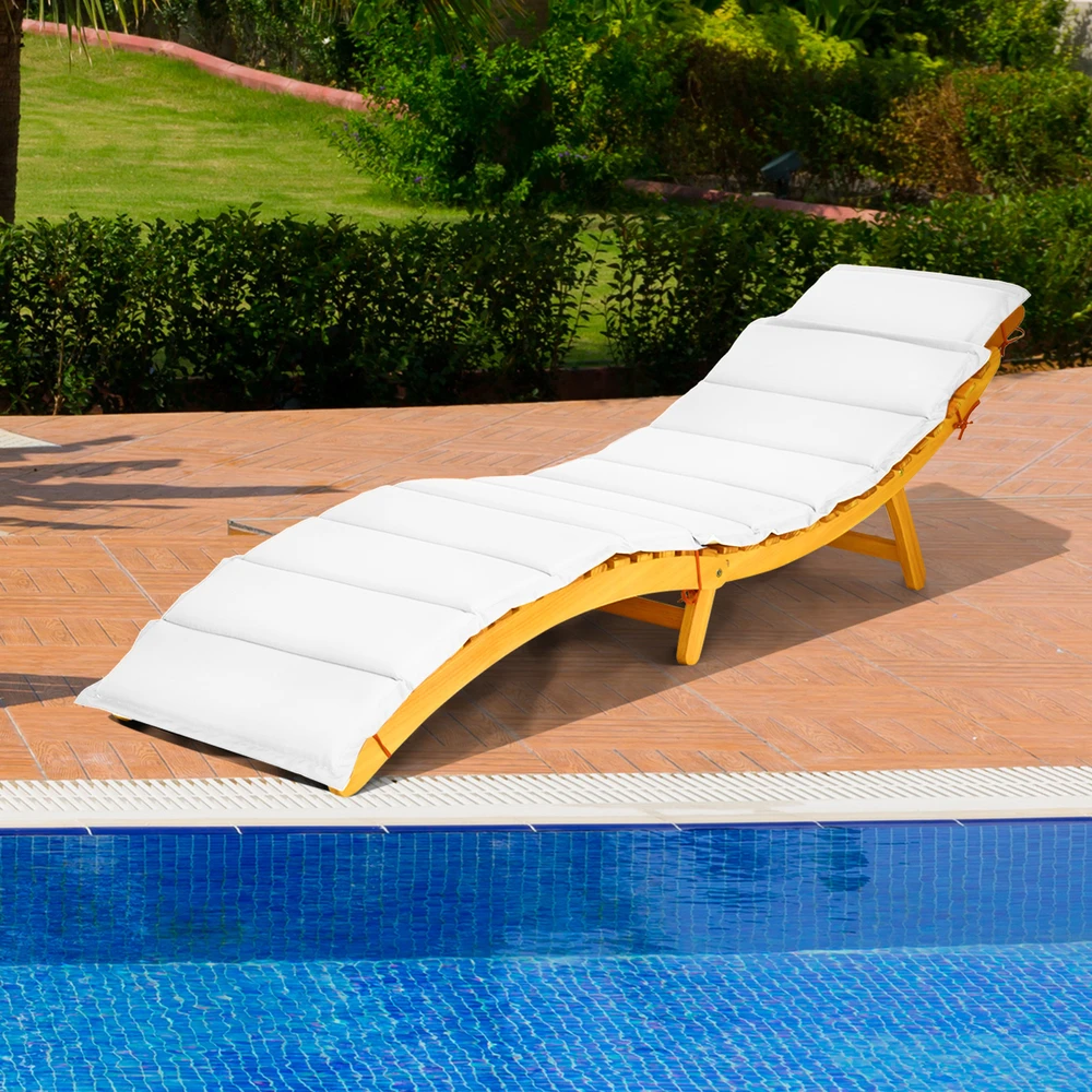 Promotions Gultai 2 vnt. 190x55x52 cm natūrali kreminė balta/raudona pagalvėlė