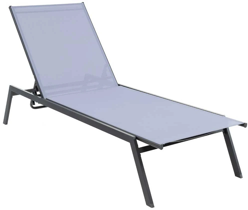 Promotions Gultas kėdė, 196x70x108 cm, Pilka