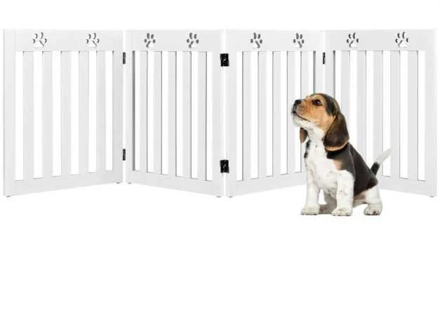 Promotions Gyvūnų varteliai, 203x60x1,5 cm, balta ruda