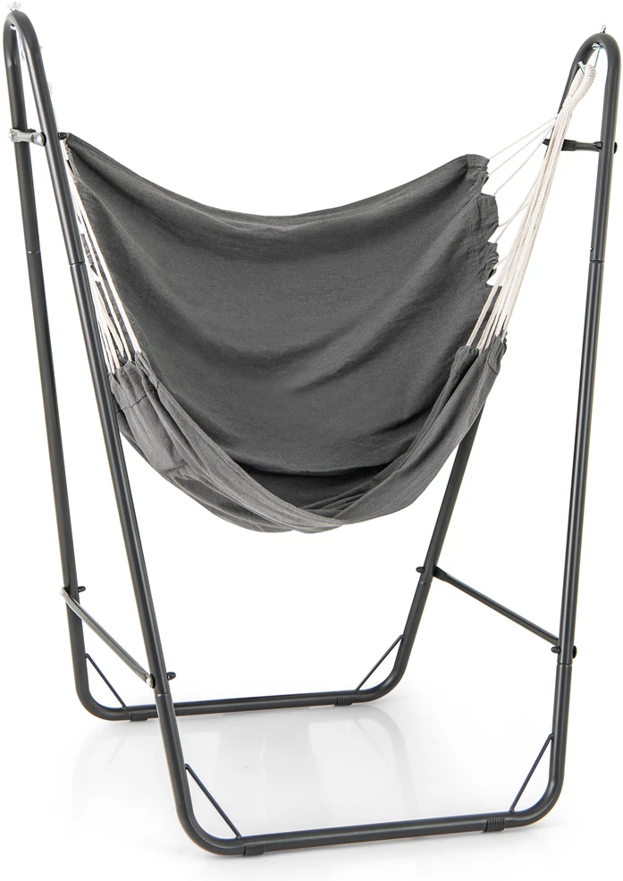 Promotions Hamako kėdė su stoveliu 130x87x161 cm Pilka