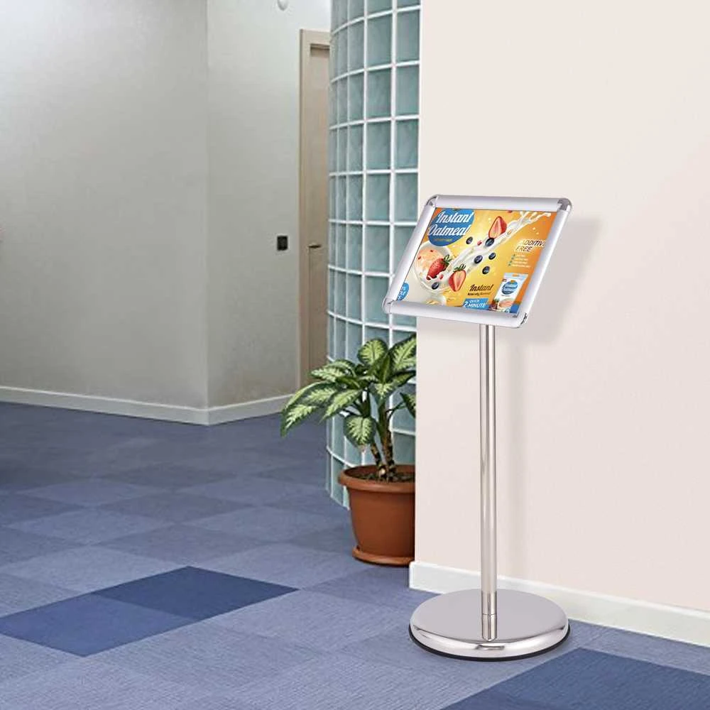 Promotions Informacinis stendas, 33x24 cm rėmas, Aliuminis, Sidabrinis