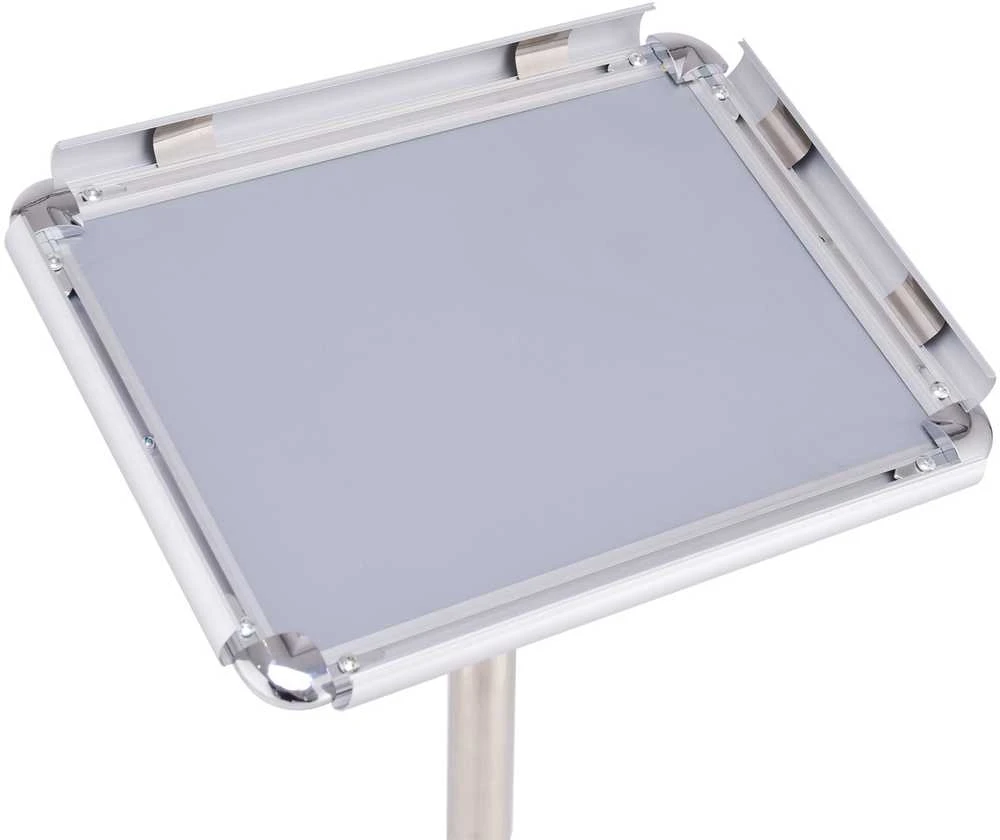 Promotions Informacinis stendas, 33x24 cm rėmas, Aliuminis, Sidabrinis