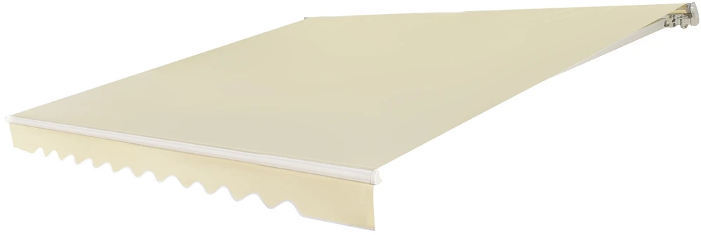 Promotions Ištraukiamas markizės tentas su rankena 360x300 cm smėlio spalvos