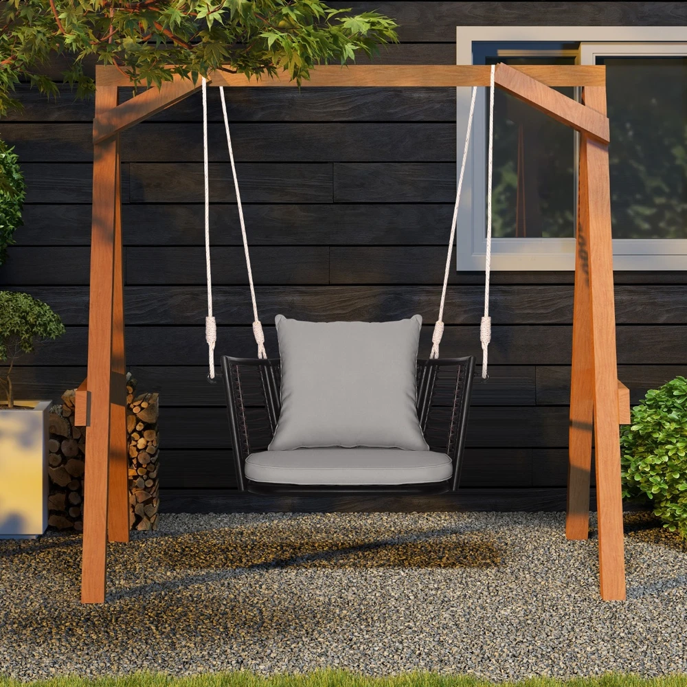 Promotions Kabanti kėdė 77,5x62x38 cm mišri ruda smėlio pilka/mėlyna