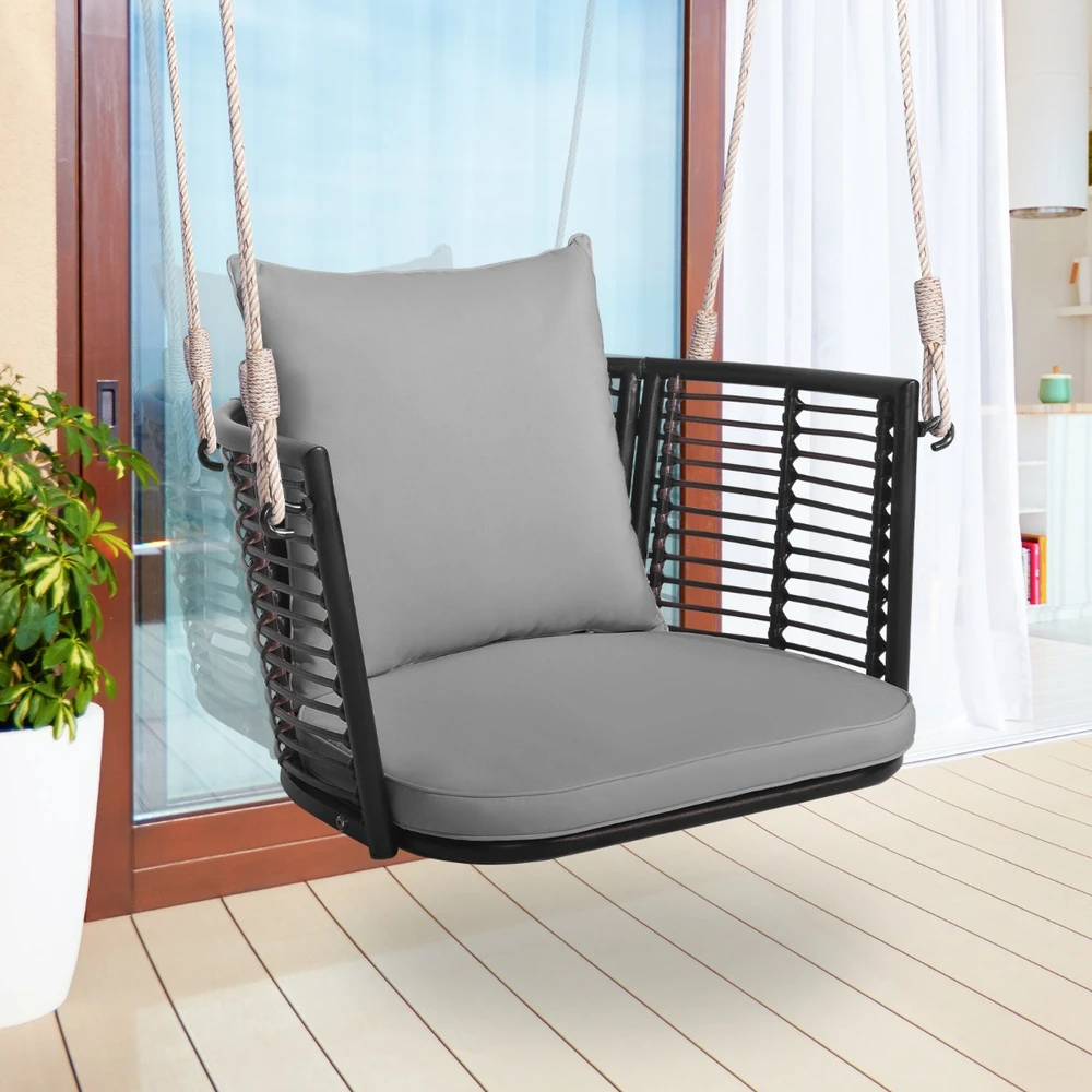 Promotions Kabanti kėdė 77,5x62x38 cm mišri ruda smėlio pilka/mėlyna