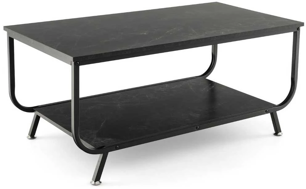 Promotions Kavos staliukas, 105x55x46 cm, Juodas