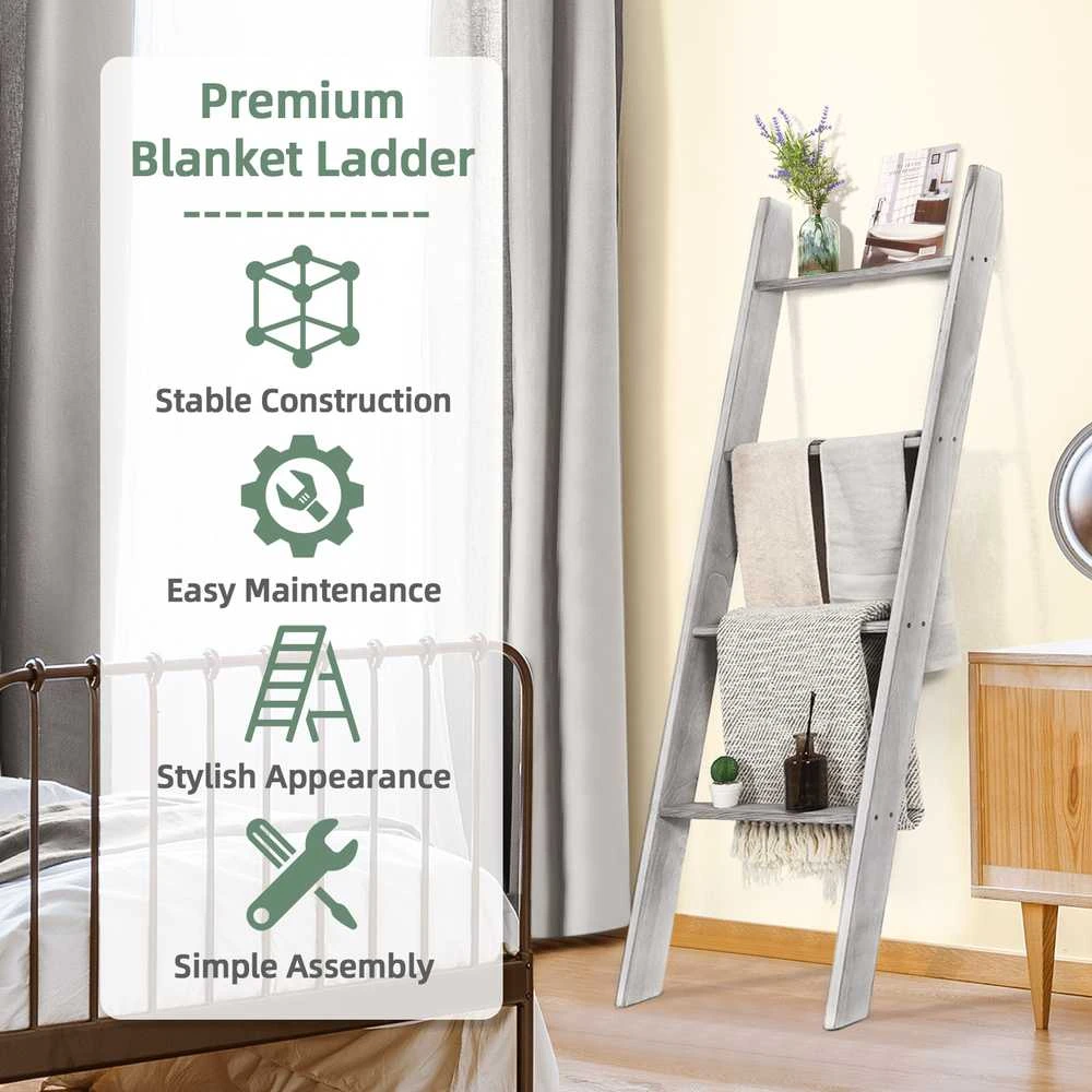 Promotions Kopėtinis lentynas, 50x7.5x137 cm, Pilka, Medinė saugykla
