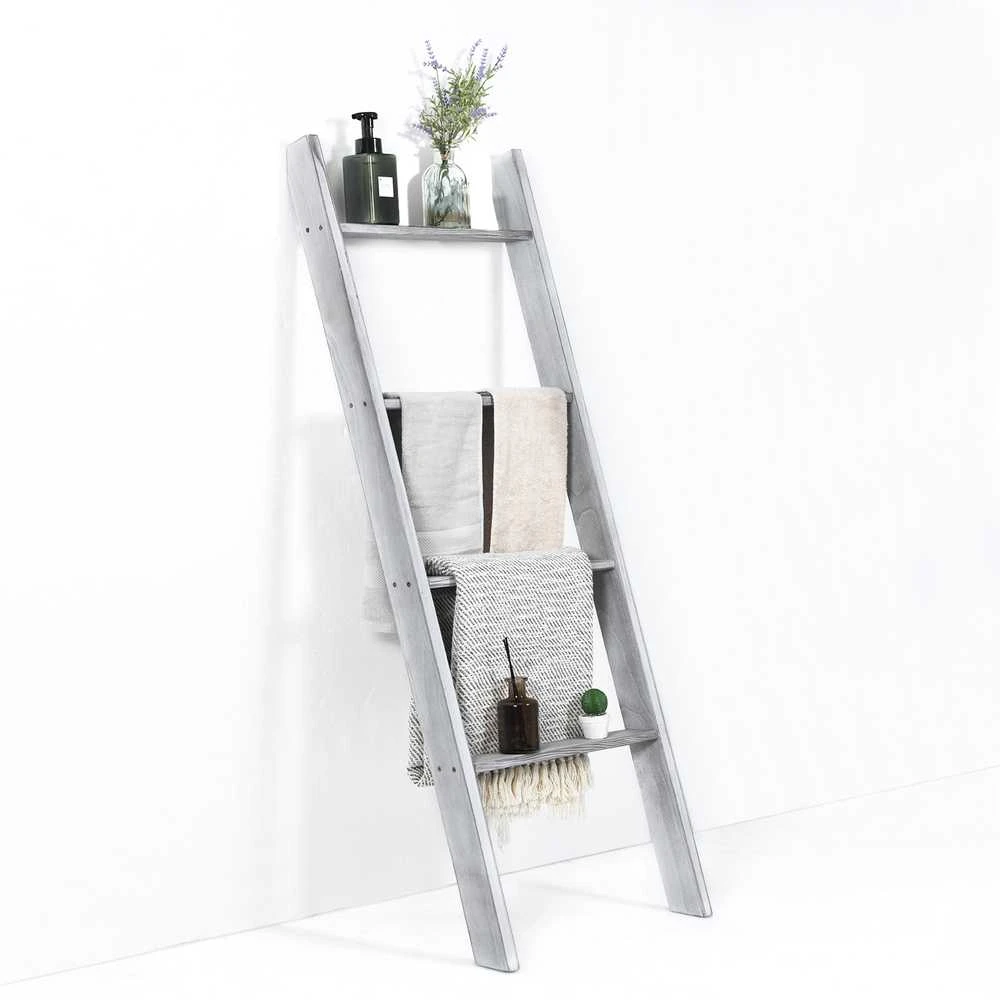 Promotions Kopėtinis lentynas, 50x7.5x137 cm, Pilka, Medinė saugykla