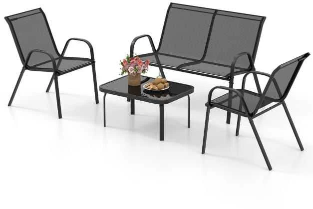 Promotions Lauko baldų komplektas, 51x71x35 cm, Pilka