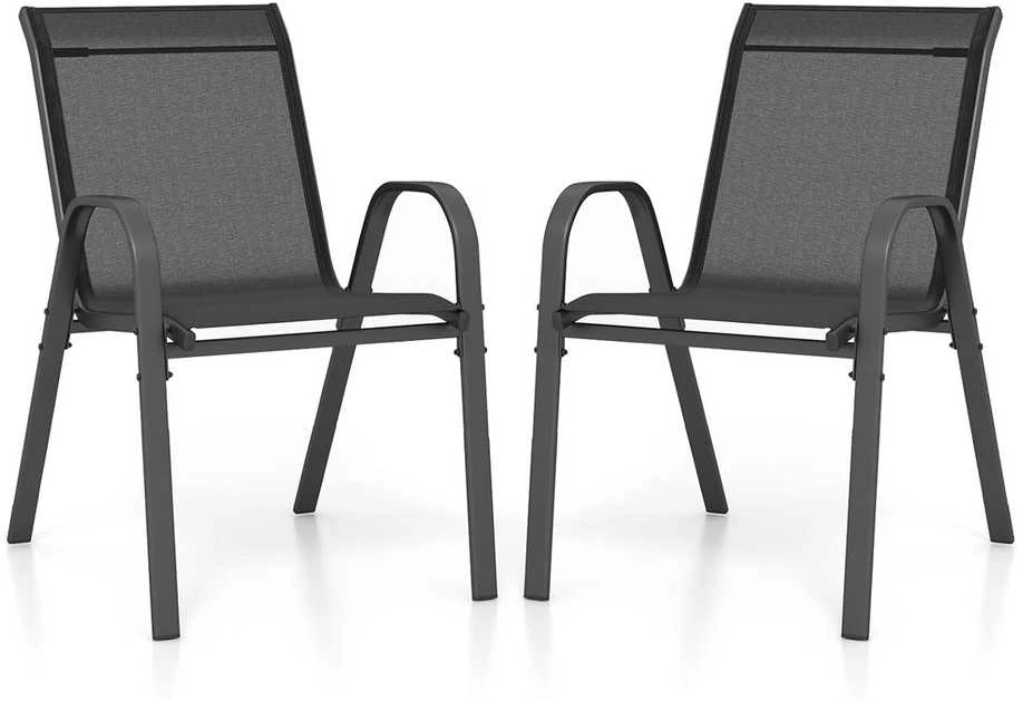 Promotions Lauko kėdžių rinkinys, 56x70x84 cm, rudos spalvos