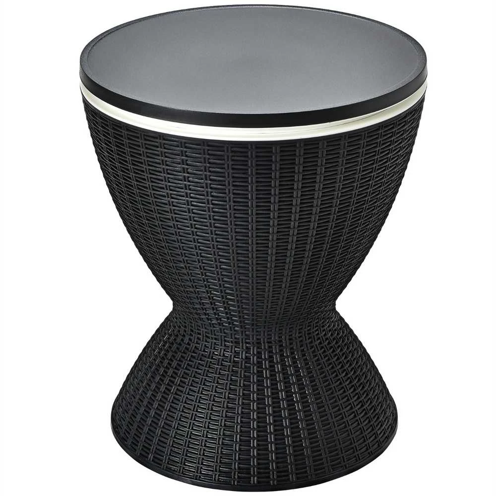 Promotions Lauko ledo dėžė, 48,5x57/82 cm, juoda