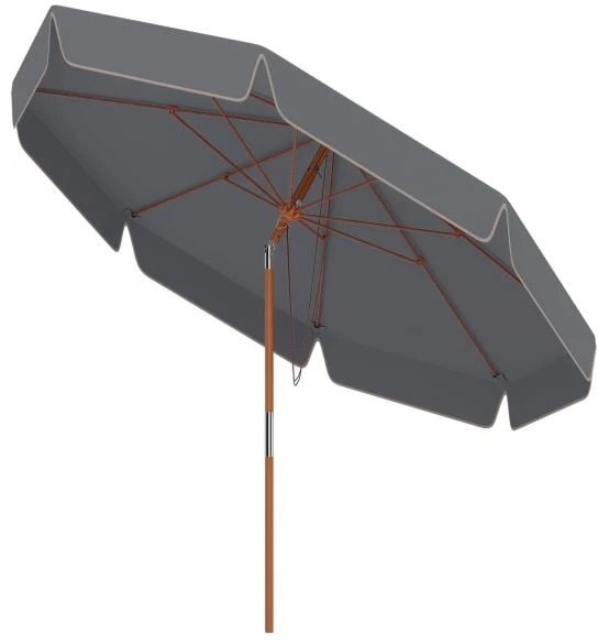 Promotions Lauko skėtis 300x300x254 cm Pilkas