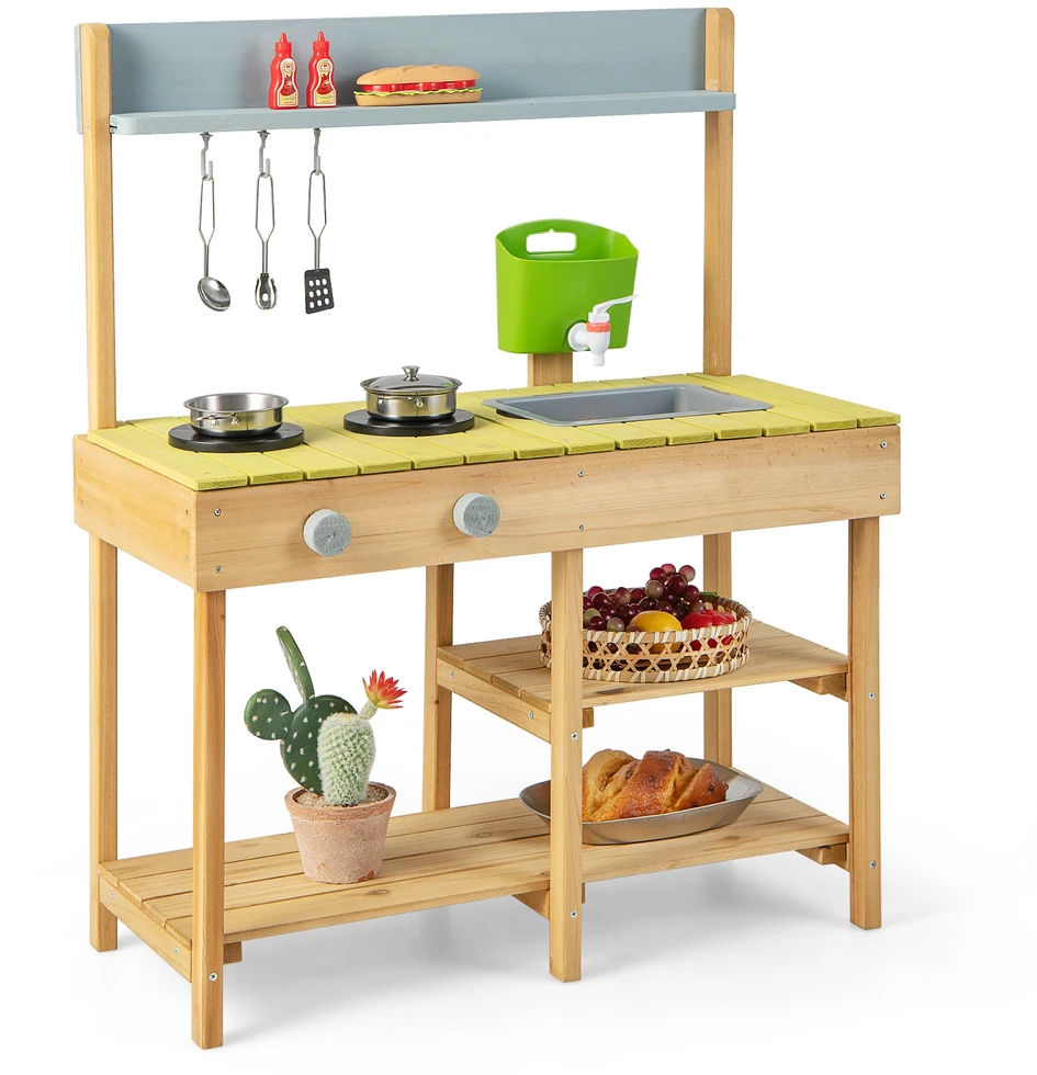 Promotions Lauko žaidimų virtuvėlė 75x35x92 cm oranžinė