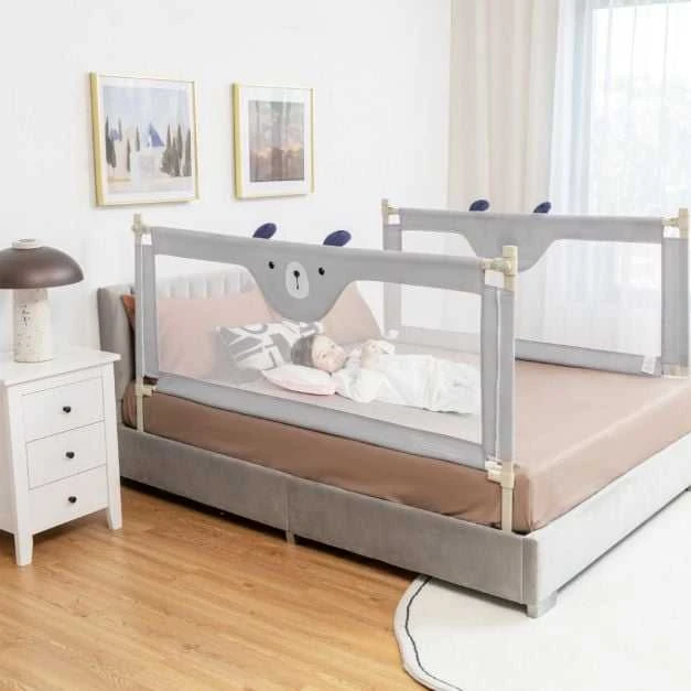 Promotions Lovos turėklas, 175x25x101.5 cm, pilka, reguliuojamo aukščio