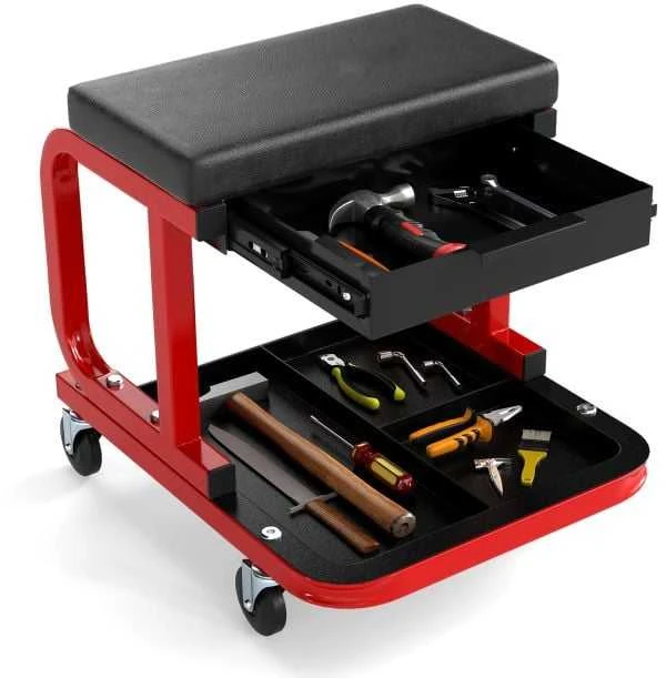 Promotions Mechaniko kėdutė, 44x37x40.5 cm, Juoda