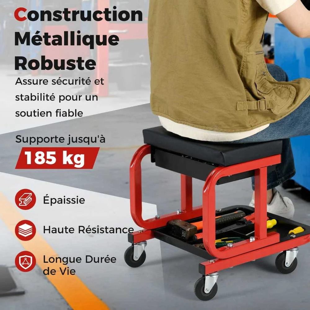 Promotions Mechaniko kėdutė, 44x37x40.5 cm, Juoda