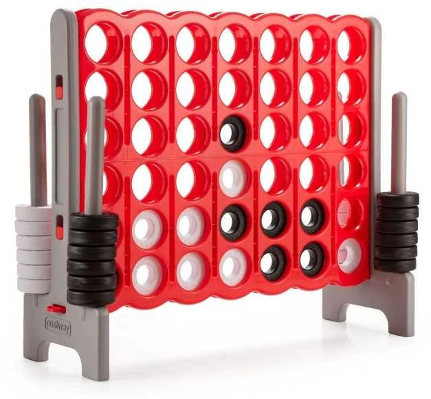 Promotions Milžiniškų žaidimų rinkinys, Jumbo 4 į eilę, 120.7x43.2x104.1 cm