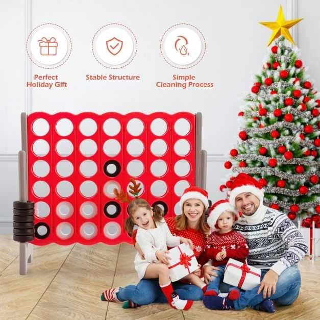 Promotions Milžiniškų žaidimų rinkinys, Jumbo 4 į eilę, 120.7x43.2x104.1 cm
