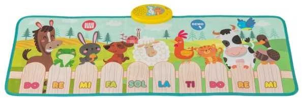 Promotions Vaikiškas muzikinis gyvūnėlių ūkio kilimėlis, 95x36 cm