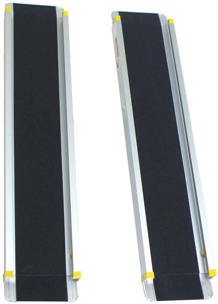 Promotions Vežimėlio rampos, reguliuojama teleskopinė, 152,4 cm, aliuminis