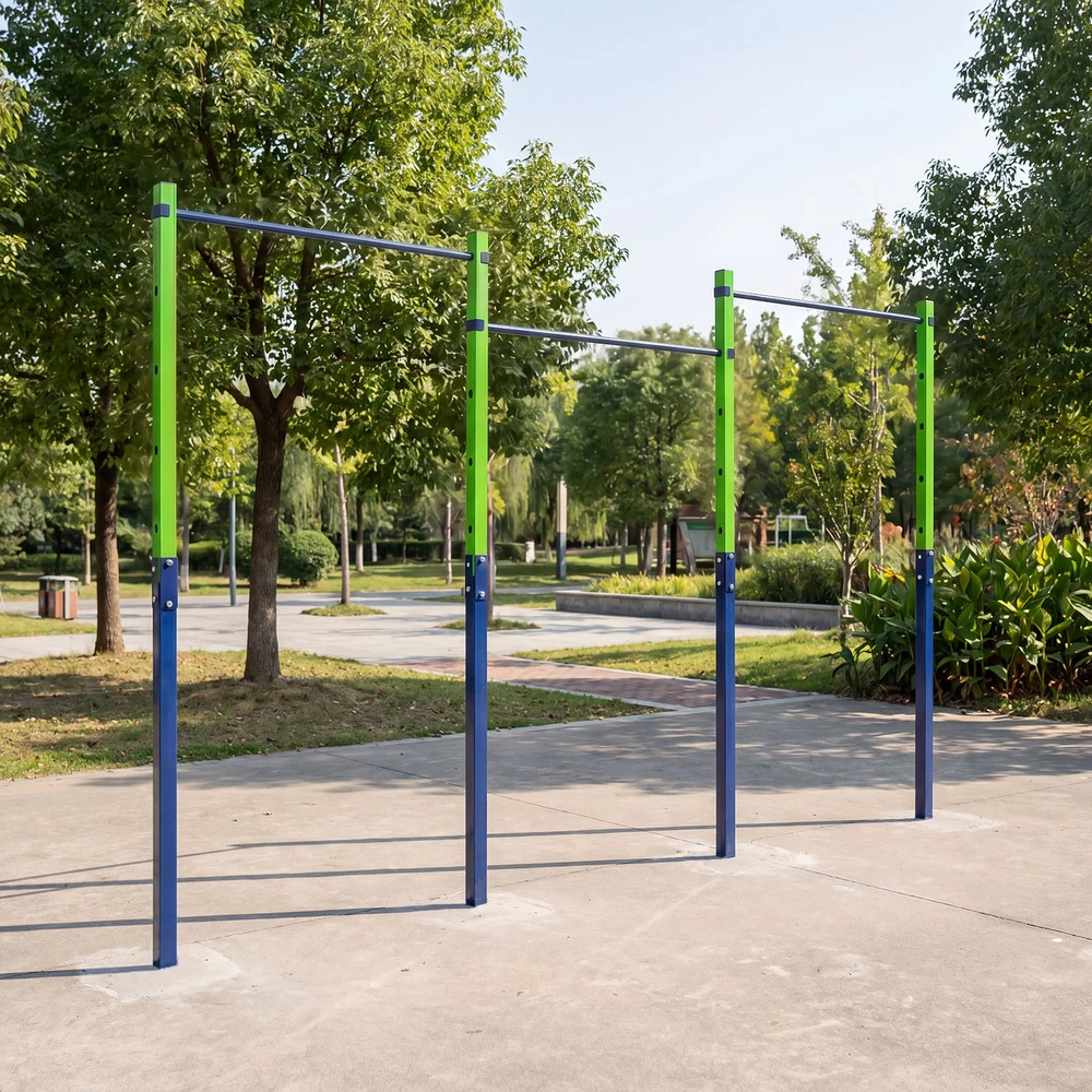 Promotions Nuleidžiamas traukos skersinis, reguliuojamas 5 lygiais, 80-172 cm, mėlynas