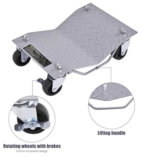 Promotions Padangų ir ratų vežimėlių rinkinys, 41,3x30,2x11,4 cm, pilka, plienas