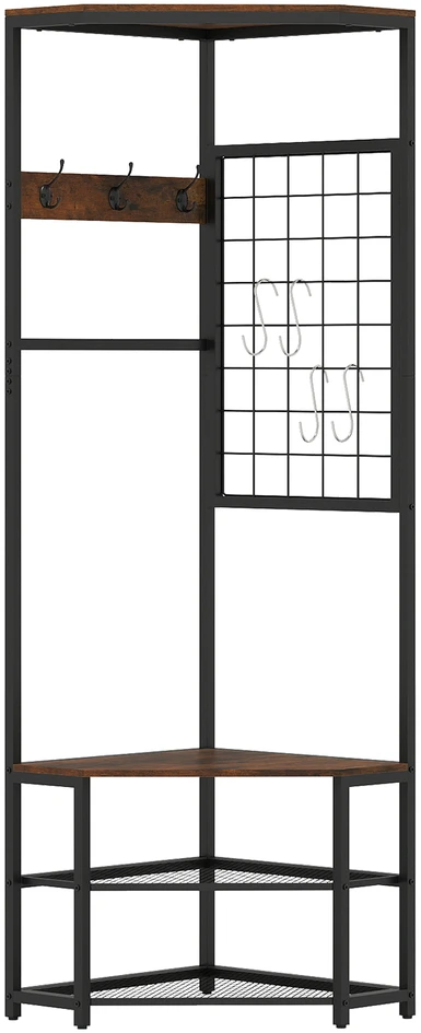 Promotions Paltų stovas 49x49x171 cm Rudas metalinis laikymas