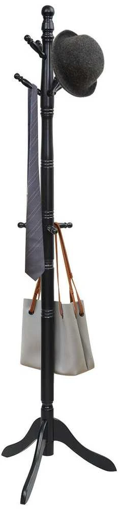 Promotions Paltų stovas, reguliuojamas, 49.5x49.5x138.4/175.3 cm, juodas