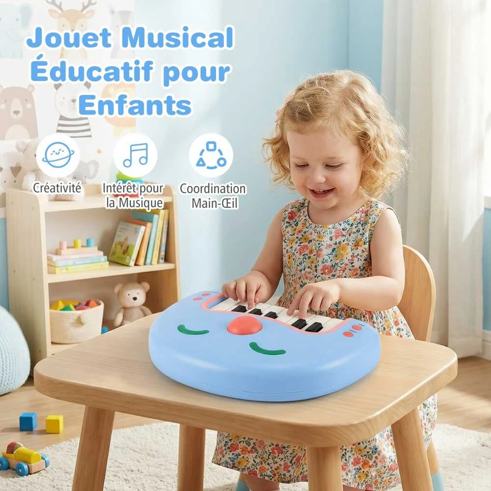 Promotions Pianinas, 29x19x7,5 cm, mėlynas, muzikinis žaislas