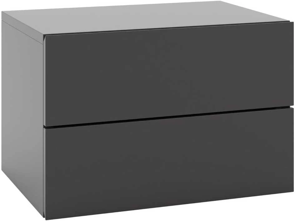 Promotions Plaukiojanti naktinė spintelė, 41.9x30.5x27.9 cm, Pilkai balta