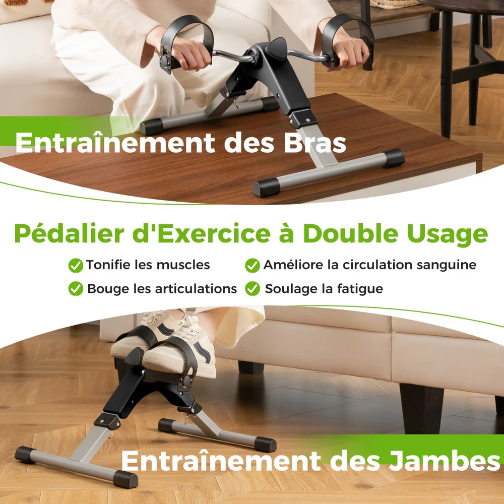 Promotions Po stalu esantis treniruoklis su LCD ekranu juodas