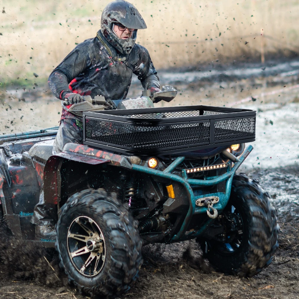 Promotions Priekinis ATV krepšys, įkraunamas iš priekio, 92x44x16,5 cm, juodas