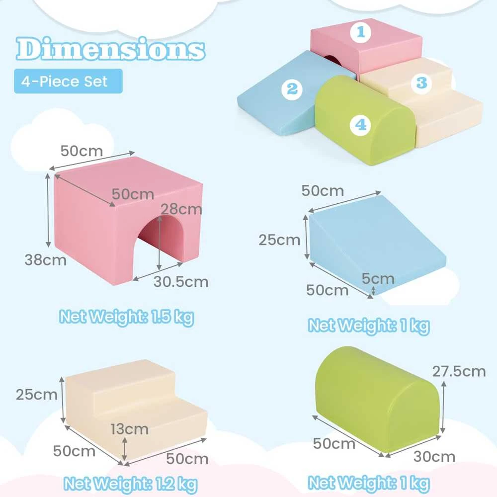 Promotions Putų kaladėlių žaidimų rinkinys, 49.5x49.5x38.1 cm, daugiak spalvių