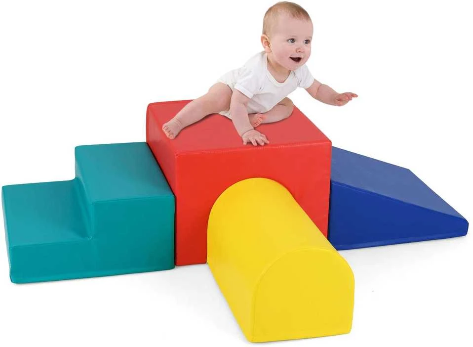 Promotions Putų kaladėlių žaidimų rinkinys, 49,5x49,5x38,1 cm, mėlyna ir raudona