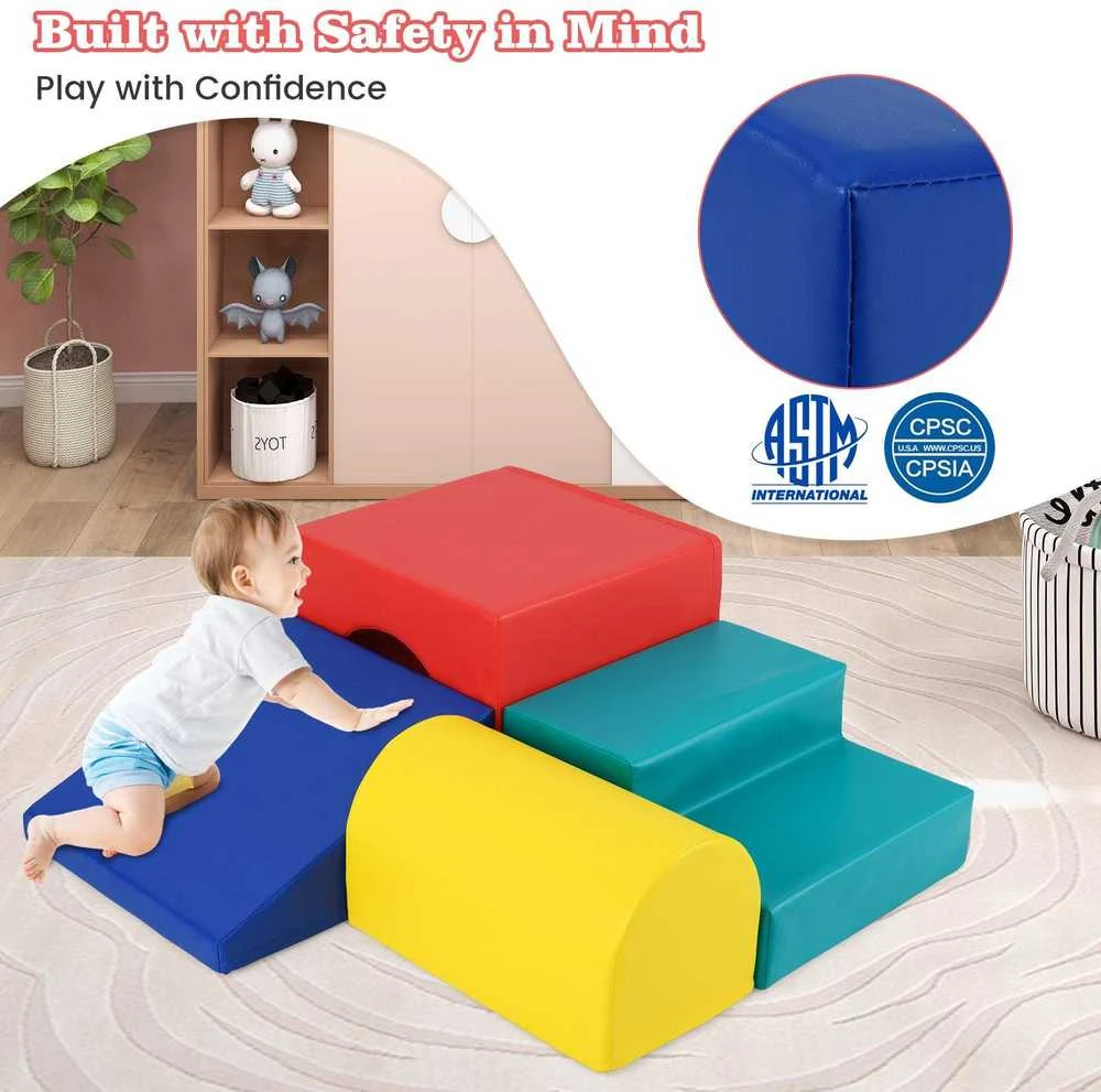 Promotions Putų kaladėlių žaidimų rinkinys, 49,5x49,5x38,1 cm, mėlyna ir raudona