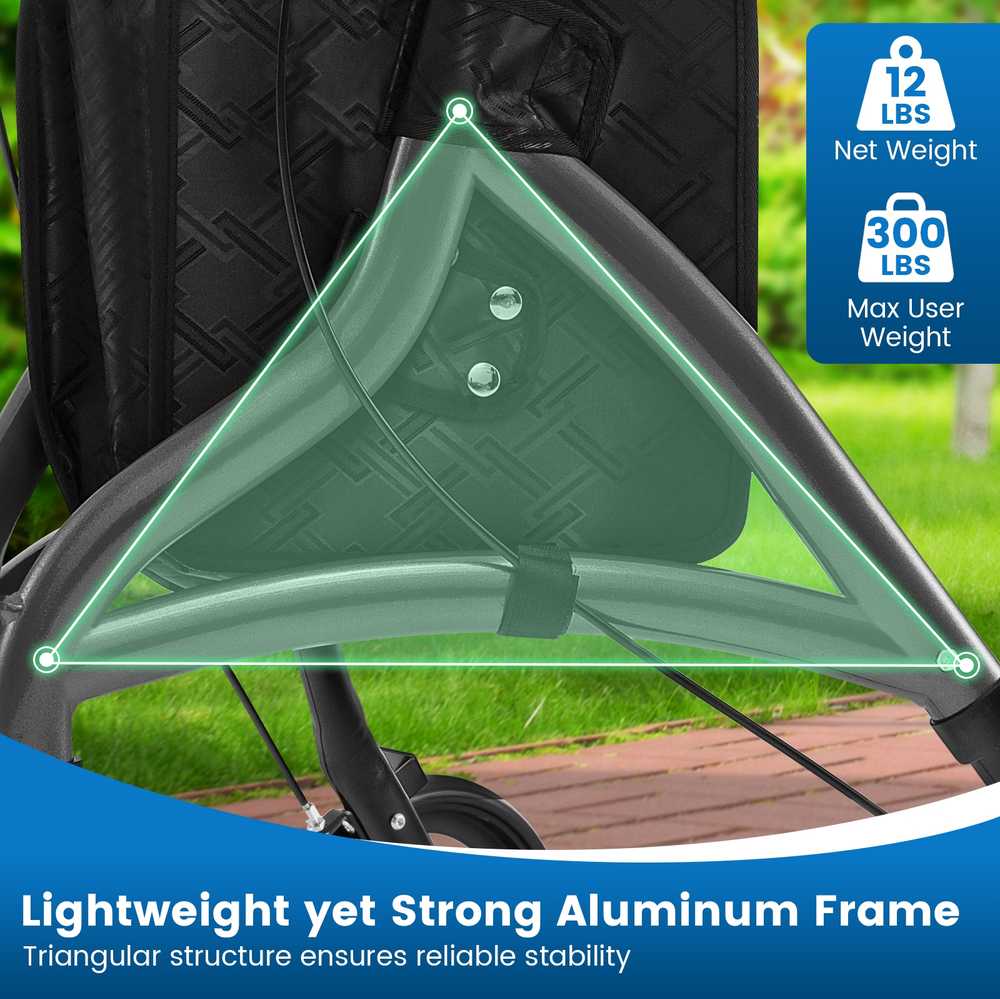 Promotions Sulankstomas vaikštynės rėmas, 77,5x67,3x86,4-96,5 cm, pilkos spalvos
