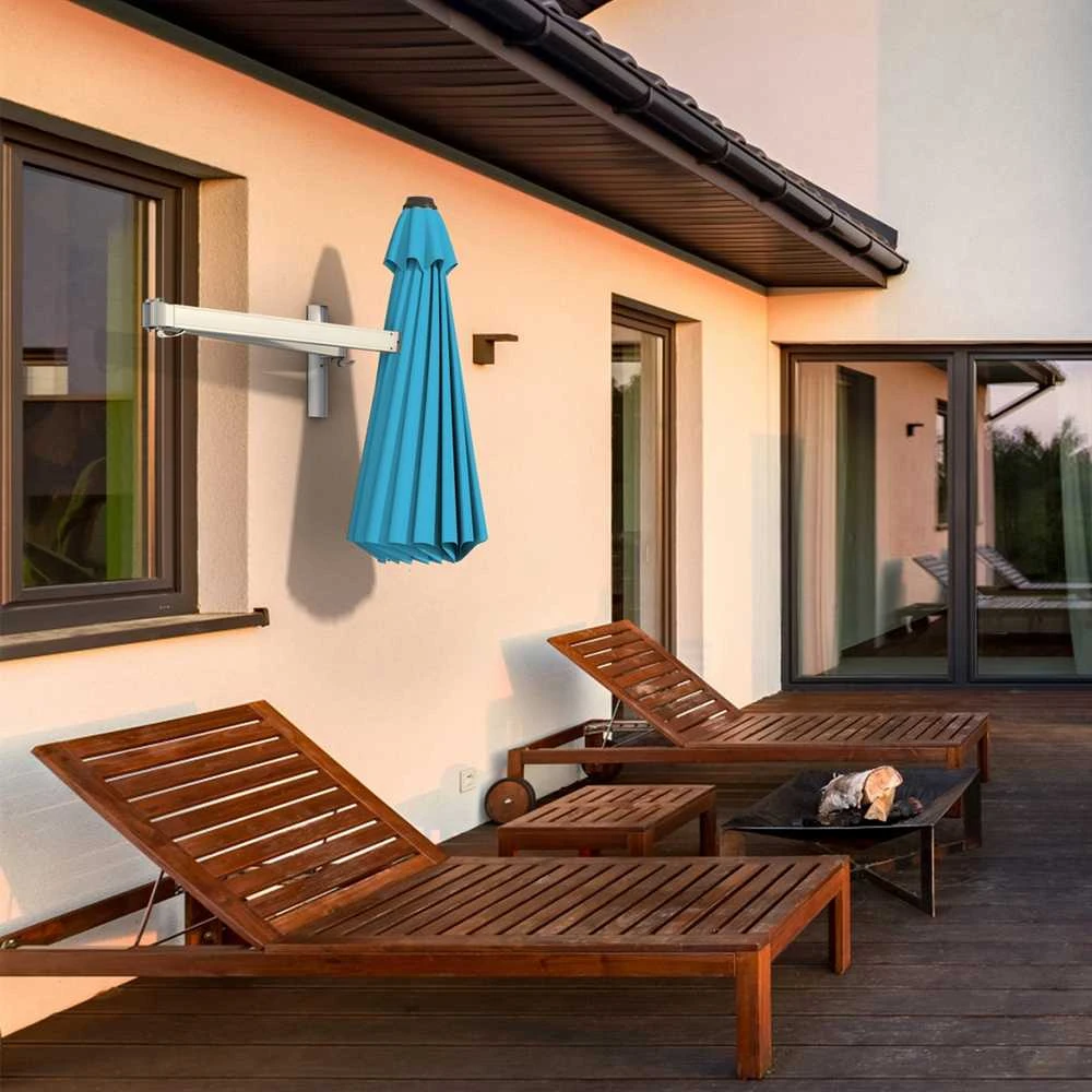 Promotions Lauko skėtis, 243,8x182,9 cm, mėlynas