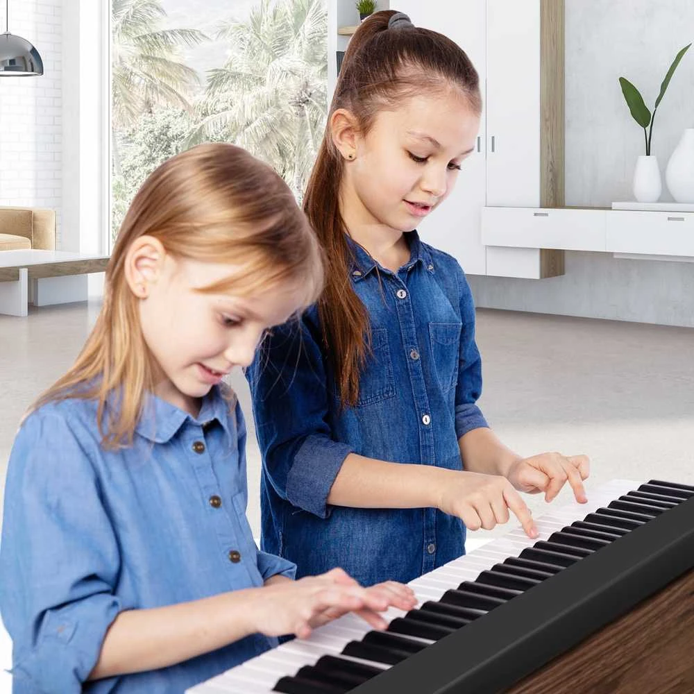 Promotions Skaitmeninis pianinas, 61 klavišas, 90x13x5,5 cm, juodas