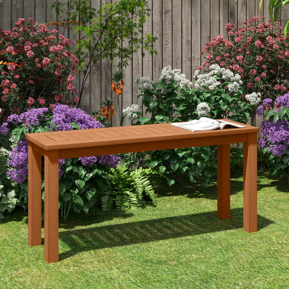 Promotions Sodo suolas be atlošo 2 vietų 100x30x47 cm natūralus