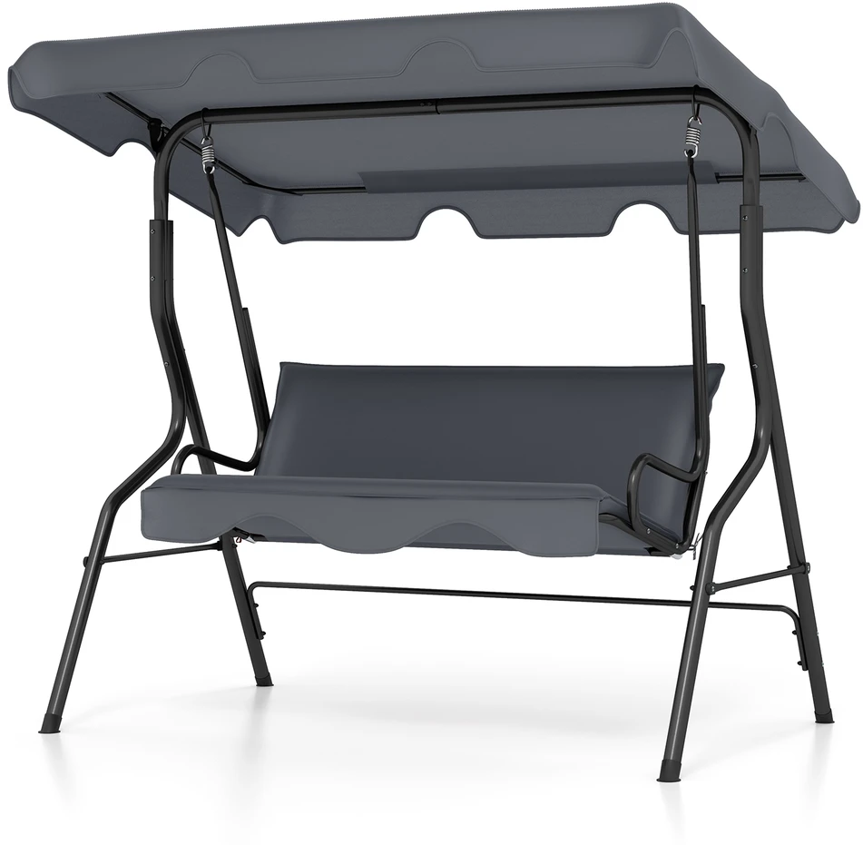 Promotions Sodo supynės 172x110x153 cm Pilka Plienas