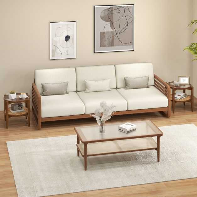 Promotions Šoninis staliukas, 55,9x55,9x45,7 cm, Rudas