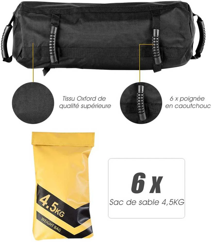 Promotions Sportinis krepšys, 60x23x23 cm, Geltona ir juoda