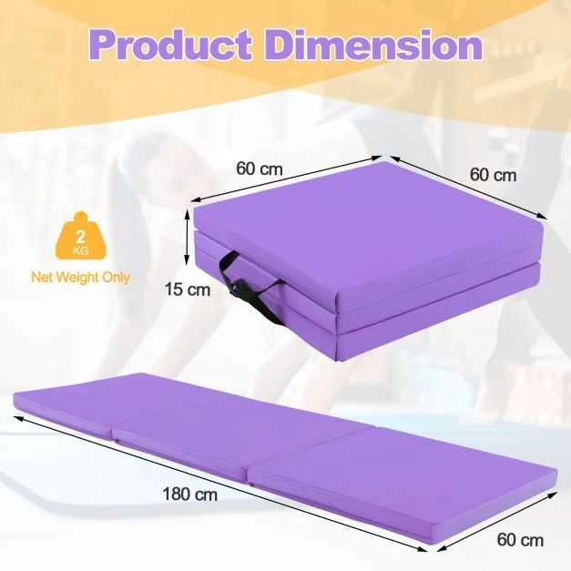 Promotions Sporto kilimėlis, 182,9x61x5,1 cm, Juodas