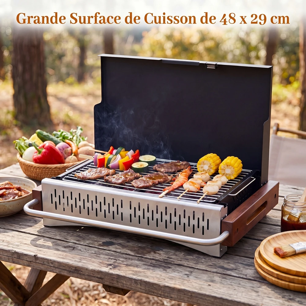 Promotions Sulankstomas anglies kepsninė 62x43,5x41,5 cm juoda