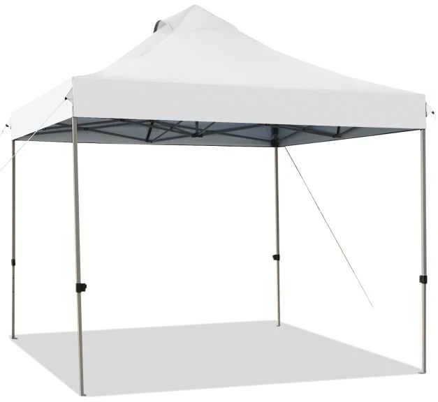 Promotions Sulankstomas palapinės stogelis, 300D Oksfordo audinys ir plienas, 305x305x305 cm, baltas