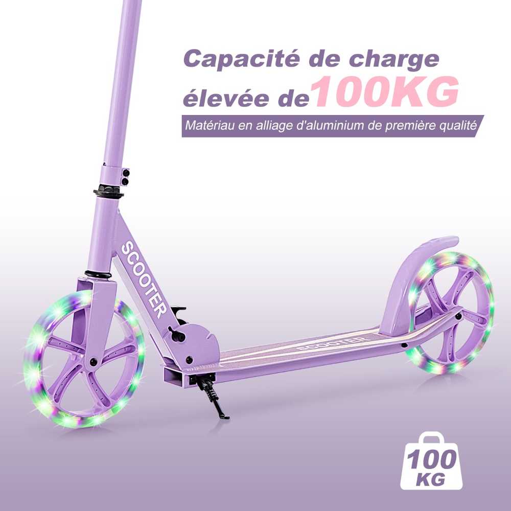 Promotions Sulankstomas paspirtukas, 88x35x96 cm, violetinis